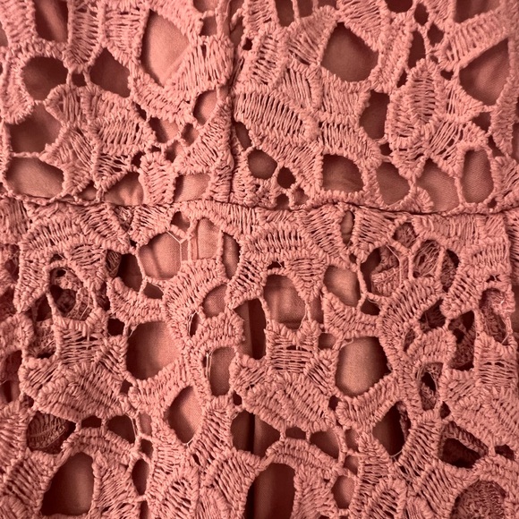 Astr Pink Midi Dress with Elegant Design - Picture 2 of 3